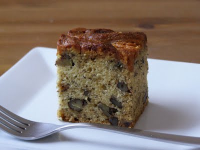 Banana Pecan Cake